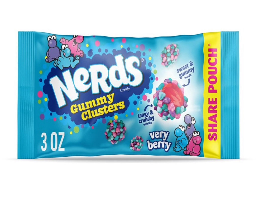Nerds Gummy Clusters Fan Favorites Share Size Bundle